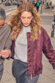 Renzi O-LS Sweatshirt | Grey Melange | Bluse fra Mos Mosh