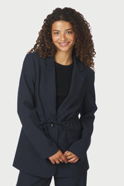 Jemmie Melange Blazer | Navy | Blazer fra Neo Noir