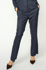 Ellen Carie Pant Regular | Maritimes Blau | Hose von Mos Mosh