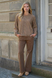 Claire Blouse 2822 | Coffee Latte | Bluse fra Prepair