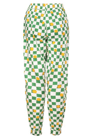 Smile Pants | Green Smiley Check | Bukser fra Liberté