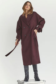 New Clara Raglan Coat 30363 | Winered | Jakke fra Co'couture