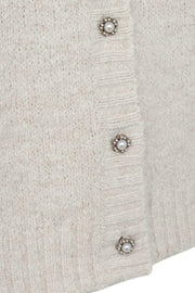 Louisa Cardigan 206454 | Moonbeam Melange | Cardigan fra Freequent