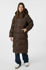 Viviana C Pufferjacke | Dunkelbraun | Jacke von Neo Noir
