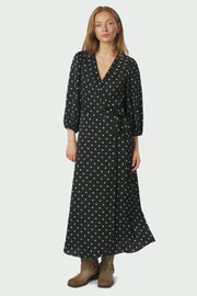 Malinga Dot Dress | Black | Kjole fra Neo Noir