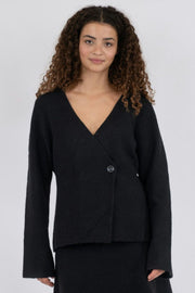 Marie Louise Knit Cardigan | Black | Cardigan fra Neo Noir