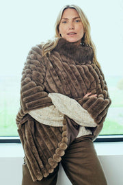 Kokan Cape 206734 | Desert Taupe W. Morel | Jakke fra Freequent