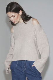 Row Rib Pearl Knit 32216 | Bone | Strik fra Co'couture