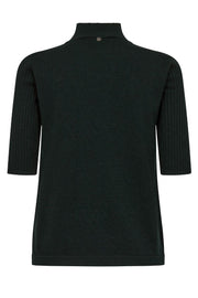 Relena Turtleneck SS Knit | Scarab | Strik fra Mos Mosh