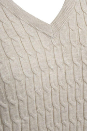 Dalva Pullover 205549 | Moonbeam Melange | Strik fra Freequent