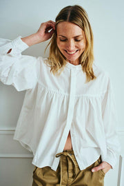 Silje Shirt 206557 | Star Off-White | Skjorte fra Freequent