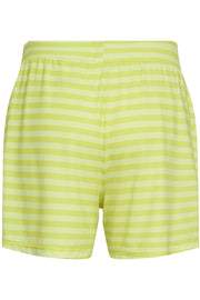 Alma Shorts | Lime Yellow Stripe | Shorts fra Liberté