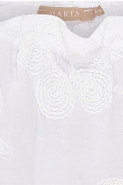 Cassandra Top | White | Top fra Marta du Chateau