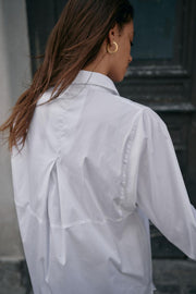 Enola Shirt | White | Skjorte fra Mos Mosh