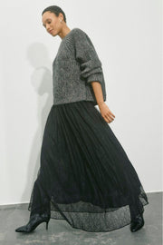 Salinta Lace Skirt | Black | Nederdel fra Mos Mosh