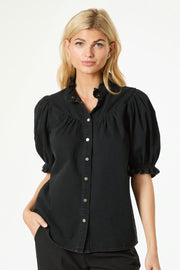 Avalon Denim Shirt | Black | Skjorte fra Neo Noir