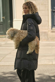 Nova Square Down Coat | Sort | Frakke fra Mos Mosh