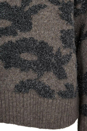 Pantea Pullover 207132 | Morel Mel. W. Med. Grey Mel. | Strik fra Freequent