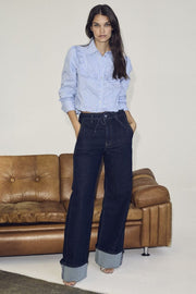 Hubby Reverse Ankle Jeans 31290 | Dark Denim | Bukser fra Co'couture