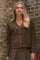 Gigi Knit Cardigan 2853 | Chocolate Brown | Cardigan fra Prepair