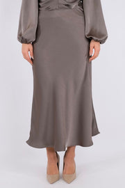 Bovary Skirt | Warm Grey | Nederdel fra Neo Noir
