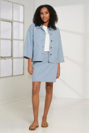 Magnolia Skirt 2749 | Light blue | Nederdel fra Prepair