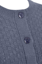 Jazz Cardigan 206456 | Vintage Indigo Melange | Cardigan fra Freequent