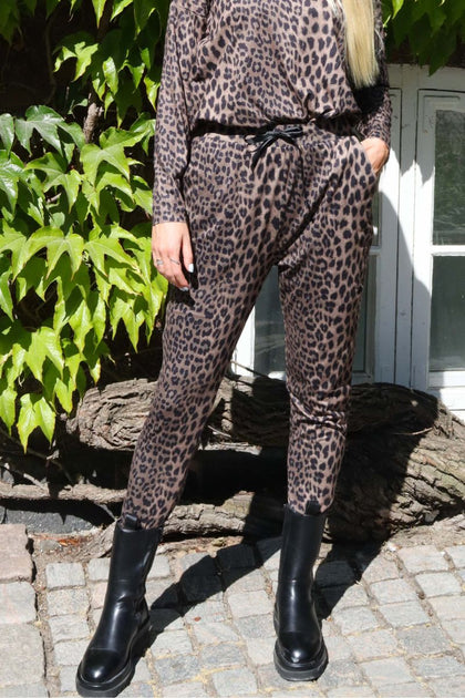 Liberte - Alma-Hareem-Pants 9592 - Lux Leo X Neon Orange