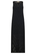 Alvana Strickkleid | Schwarz | Kleid von Mos Mosh – nedsat