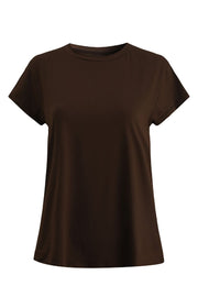 Alma U T-Shirt | Mokka | T-Shirt von Liberté