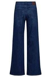 Dara Hera Jeans Long | Deep Blue | Jeans fra Mos Mosh