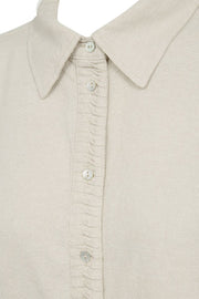 Lava Shirt 205904 | Moonbeam Melange | Skjorte fra Freequent