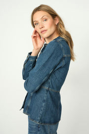 Cintura Odak Shirt | Blue | Skjorte fra Mos Mosh