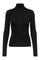 Natalia Ls Highneck Blouse | Black | Bluse fra Liberté