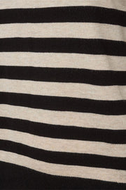 Joel Pullover 204793 | Black W. Moonbeam | Strik fra Freequent
