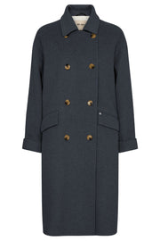 Venice Wool Coat  | Navy Blazer | Jakke fra Mos Mosh