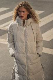 Ollie Terma Long Coat | Glacier Gray | Jakke fra Mos Mosh