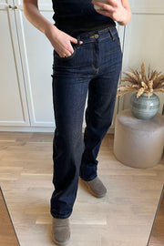 Molly Jeans | Raw Blue Denim | Jeans fra French Laundry