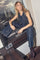 Marlena Nippon Jeans Long | Dark Blue | Jeans fra Mos Mosh