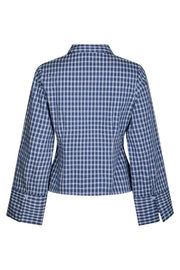 Rosa Check Shirt | Dark Blue | Skjorte fra Neo Noir