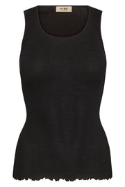 Elaine Seamless Tank Top  | Black | Top fra Mos Mosh