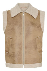 Valley Vest | Beige8 | Vest fra Marta du Chateau