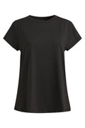 Alma U Tshirt | Black Black Simili (sorte sten) | Tshirt fra Liberté