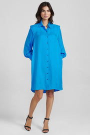 Bellah Carmela Dress | Blue Aster | Kjole fra Mos Mosh