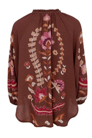Marigold Blouse | Coffee | Bluse fra Black Colour
