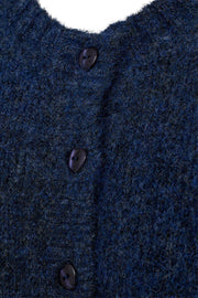 Louisa Car 202236 | Vintage Indigo Melange | Cardigan fra Freequent