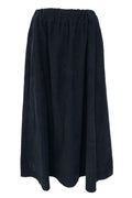 Virginia Corduroy Skirt | Black | Nederdel fra Black Colour