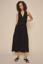 Sabri SL Solida Dress | Black | Kjole fra Mos mosh