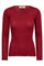 Elaine O-LS Seamless Tee | Rhythmic Red | T-shirt fra Mos Mosh