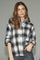 Moby Check Shirt 35900 | Black | Bluse fra Co'couture